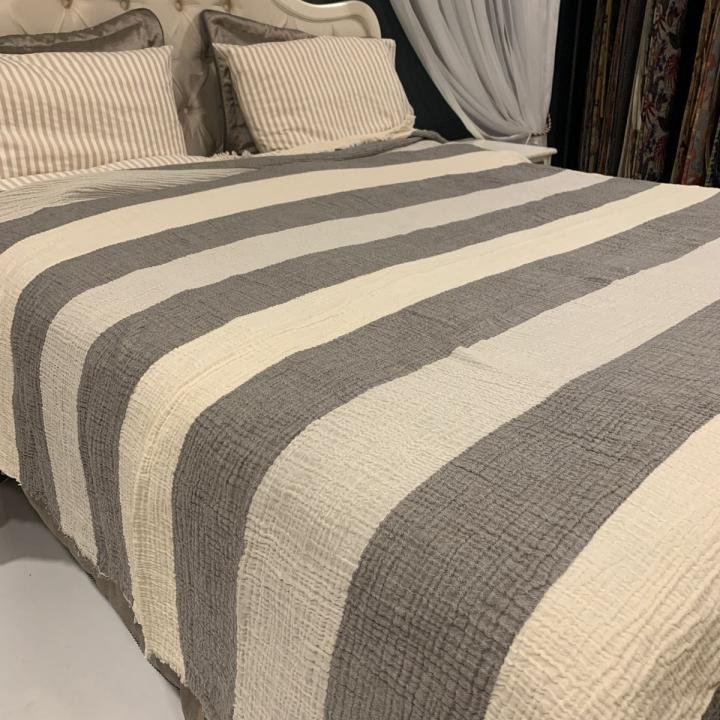 Müslin Yatak Örtüsü Çift Kişilik 230 X230