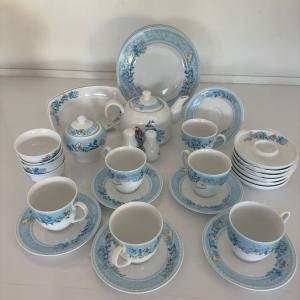 36 Parça 6 Kişilik Porselen Kahvaltı Takımı