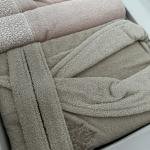 %100 Pamuklu Aile Seti Bornoz Takımı