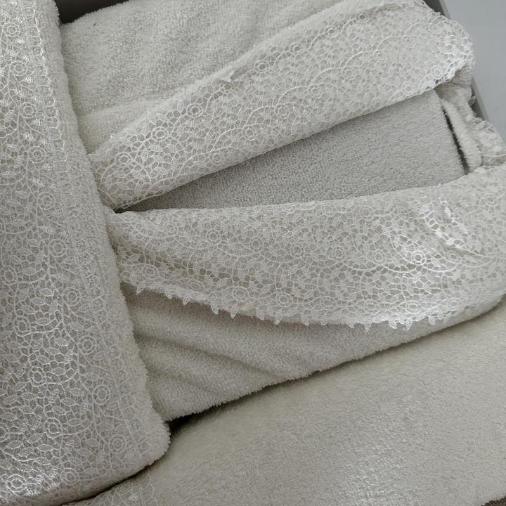 %100 Pamuklu Aile Seti Bornoz Takımı